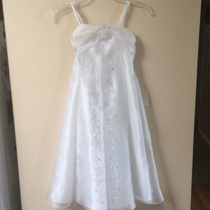 Kids communion dress with vail